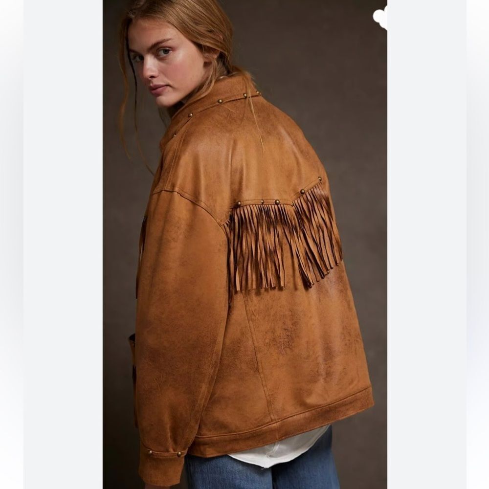 We The Free Knox Vegan Fringe Jacket - Picture 3 of 7